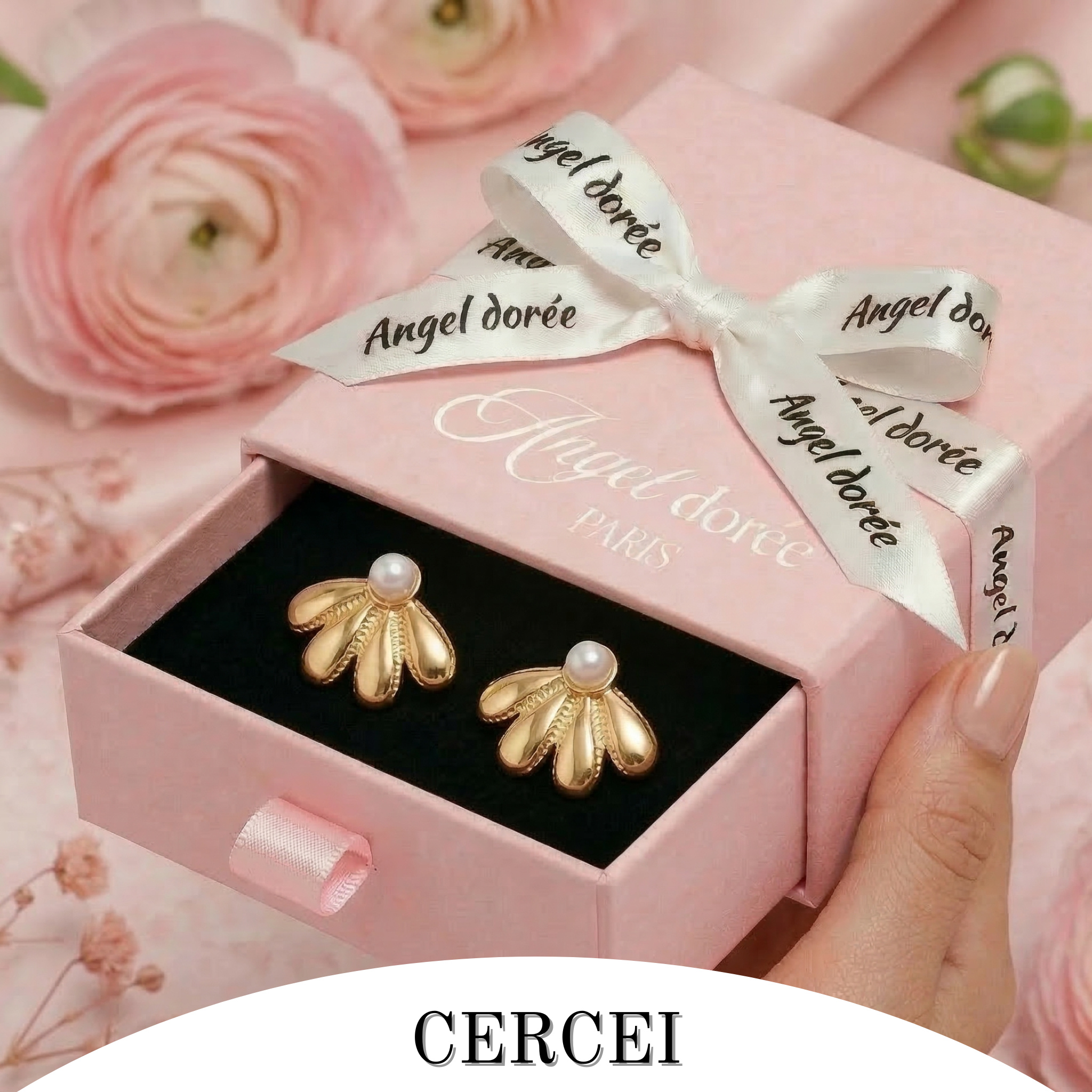 Colecția de cercei Angel Dorée